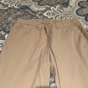 Gap size 8 straight khakis